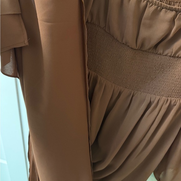 Wilfred Bella Slit Dress-Epicurean Brown-Size Medium - Picture 11 of 11